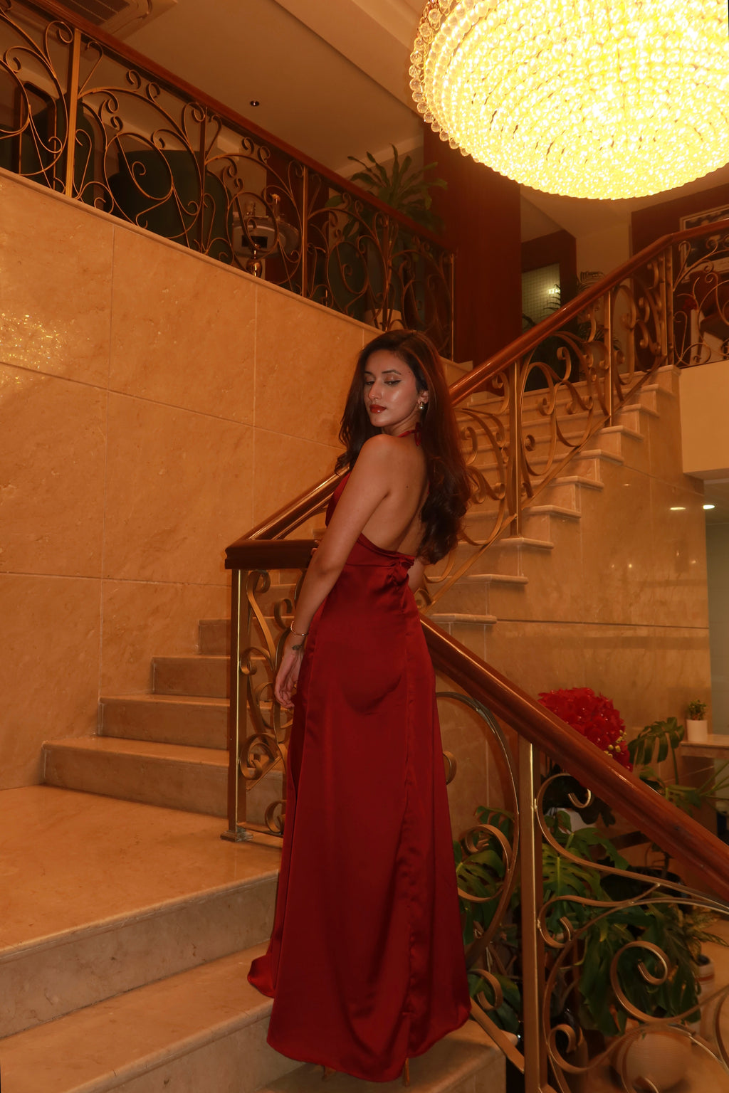 Gigi Satin Dress