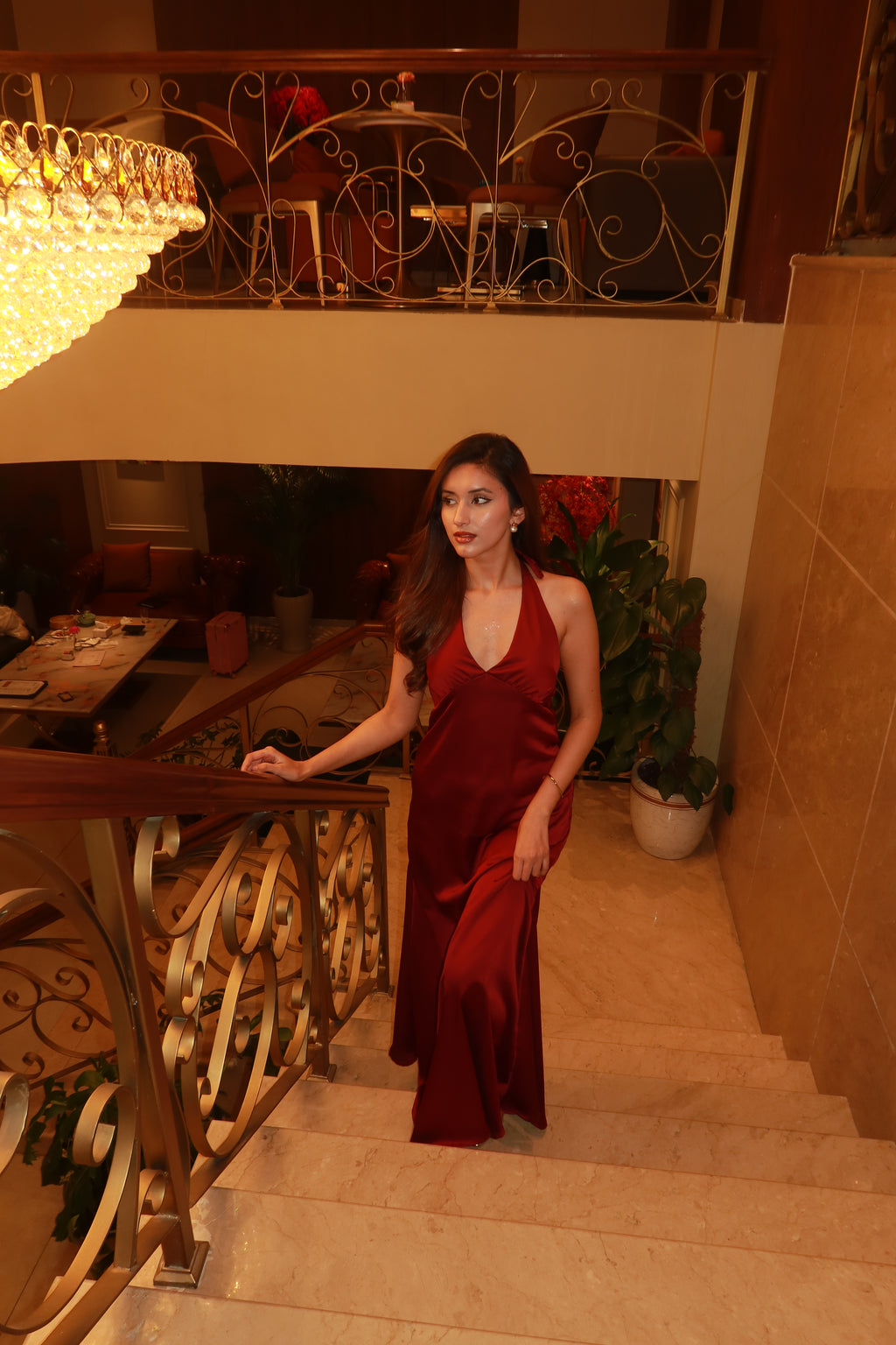 Gigi Satin Dress