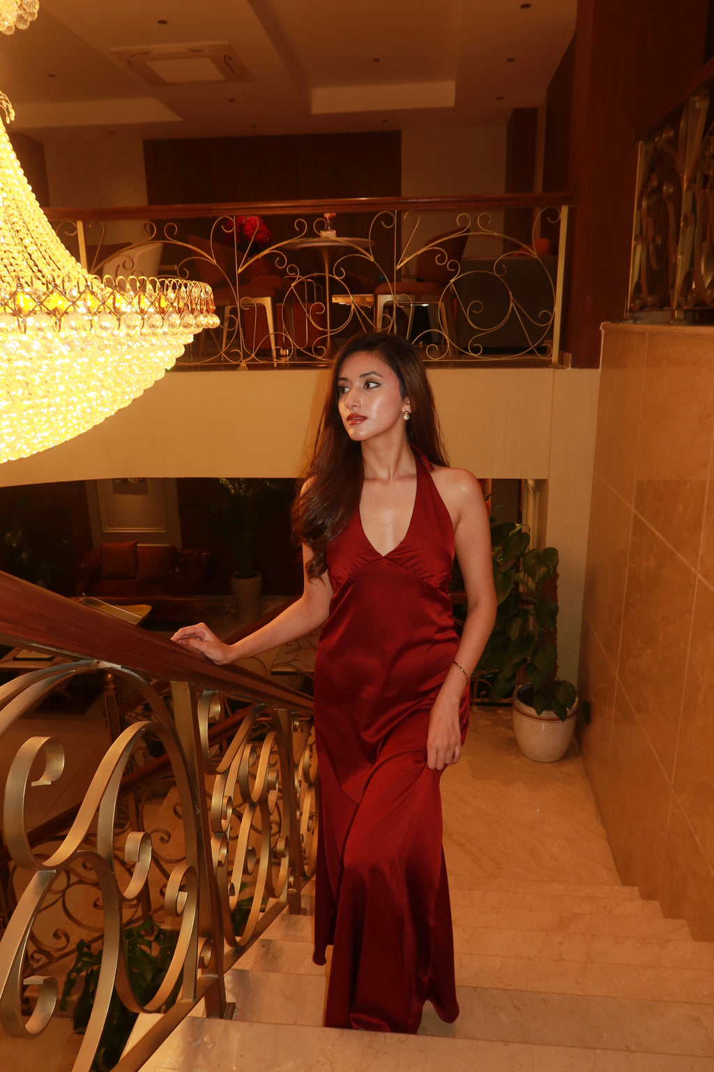 Gigi Satin Dress