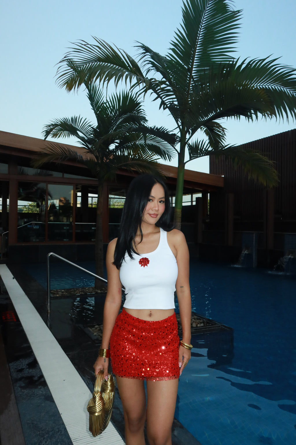 Beaded Tank Top
