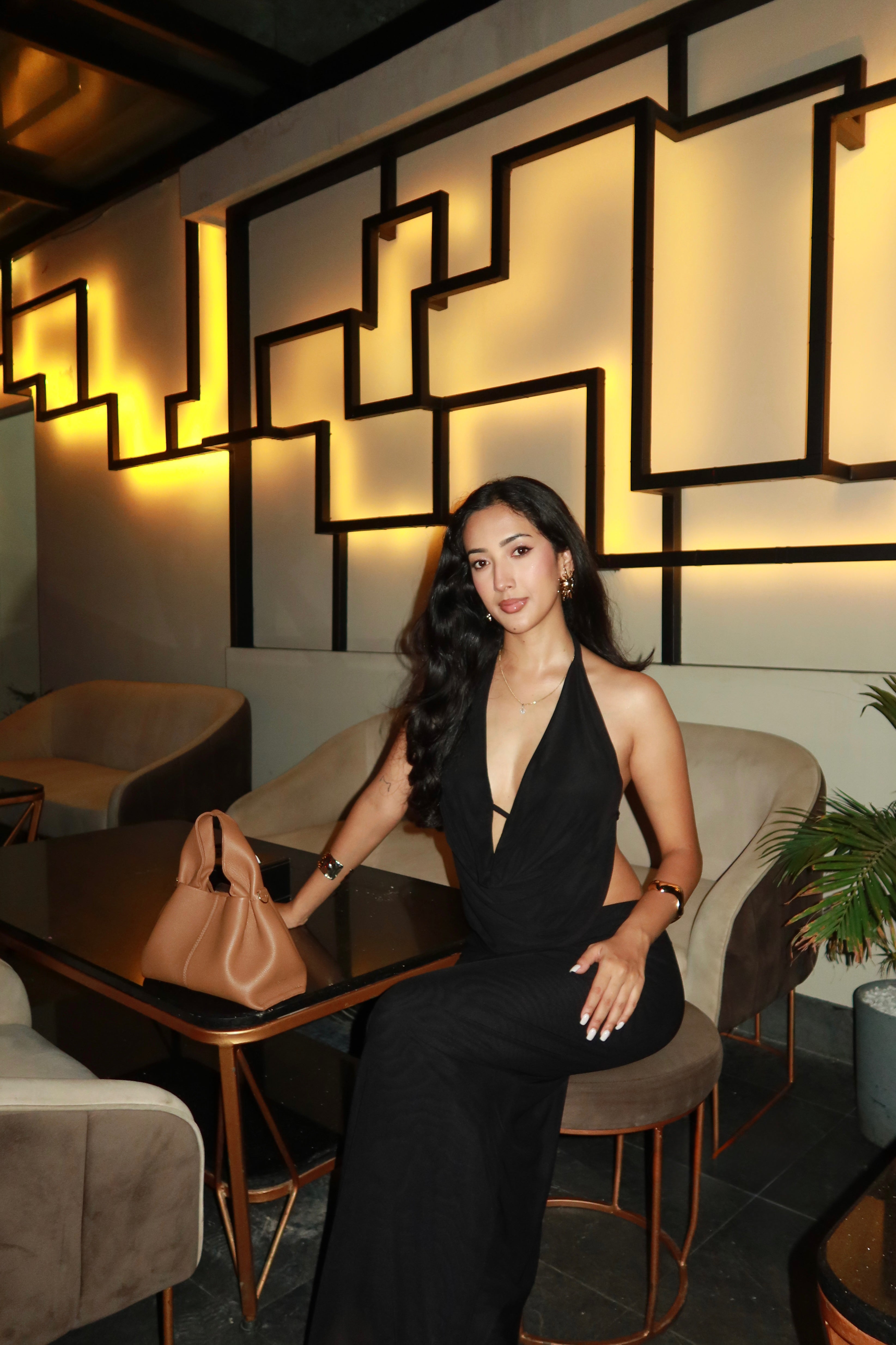 Madeira Cowlneck Top