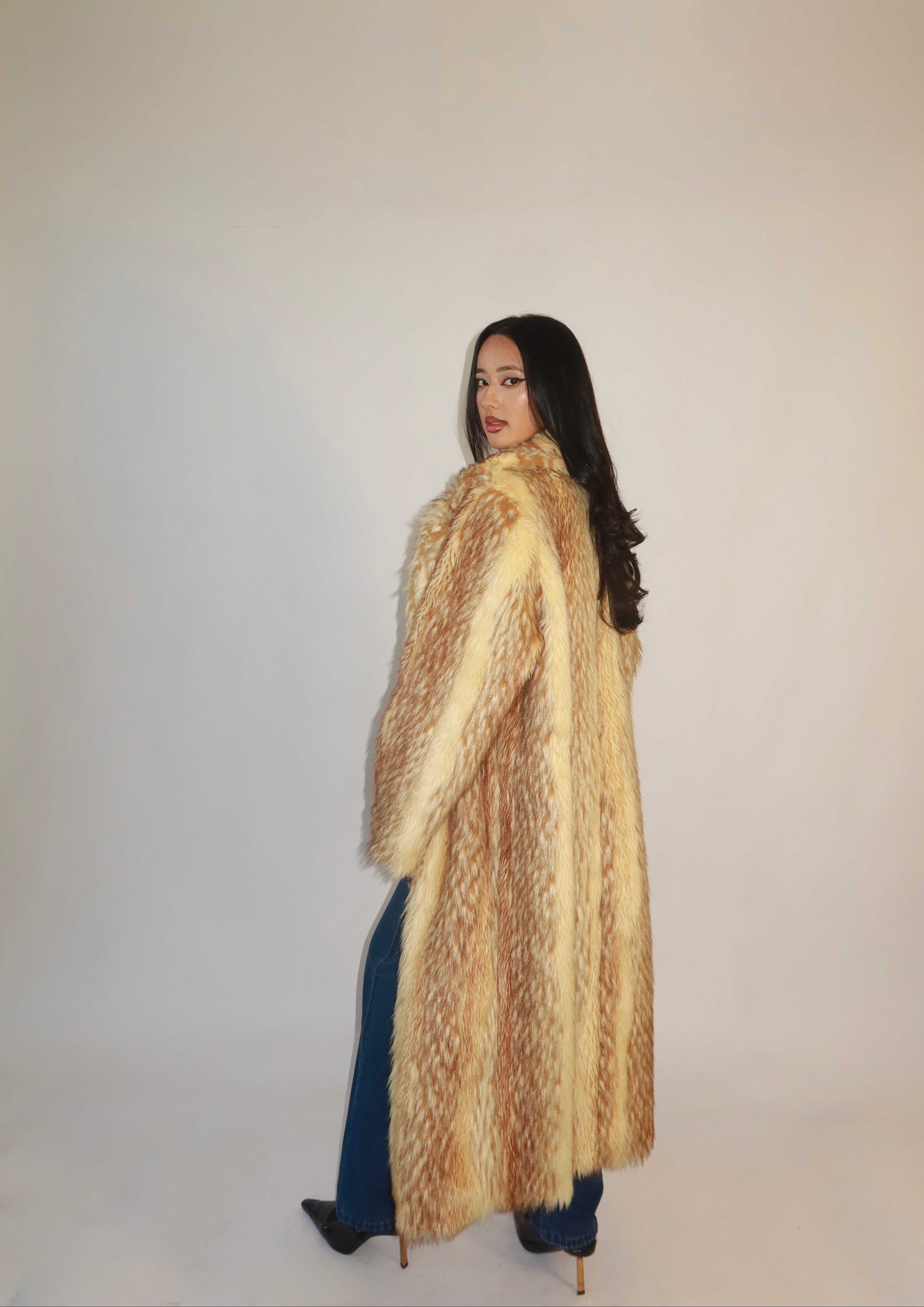 Bambi Faux Fur Overcoat