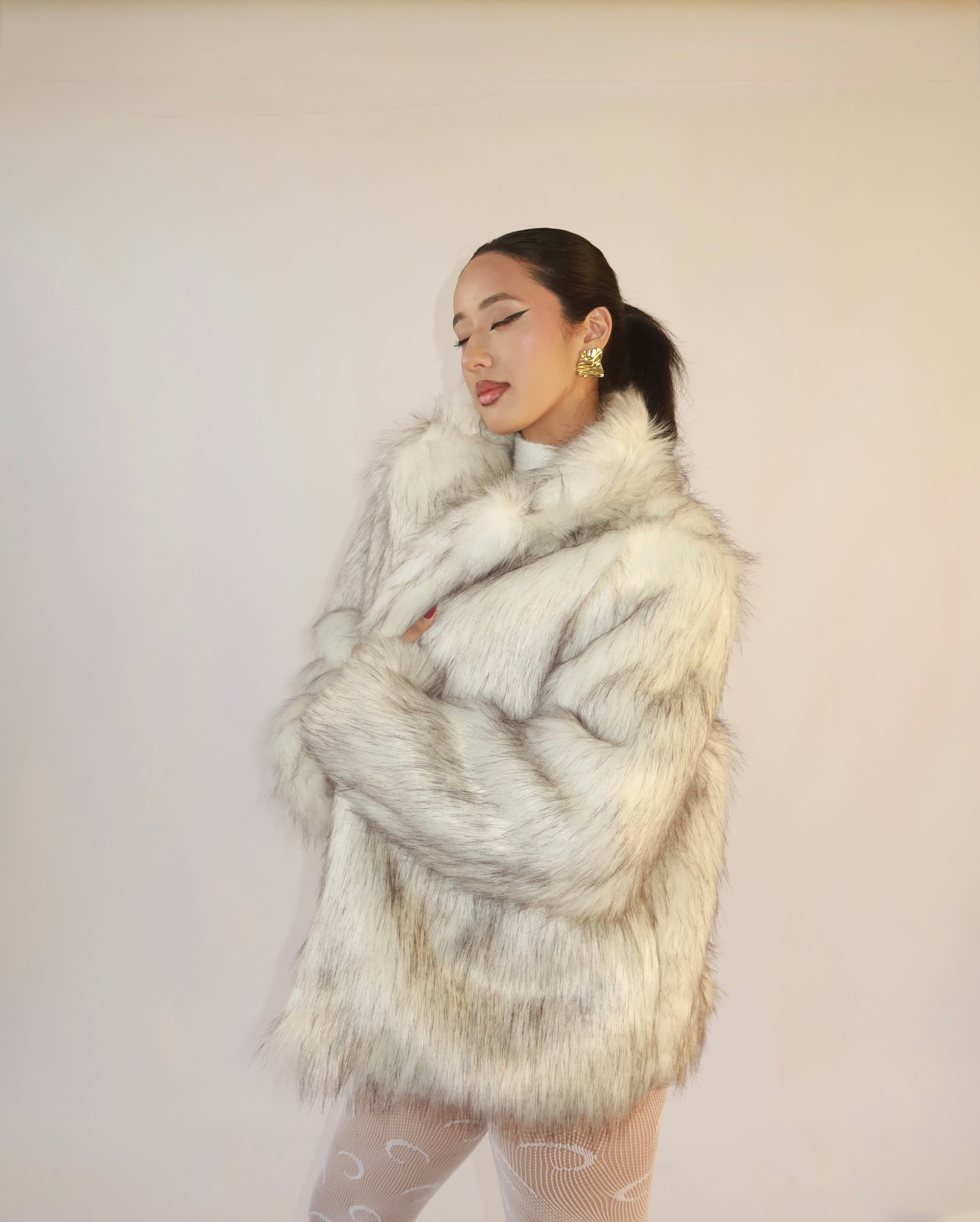 Icy Fur Coat