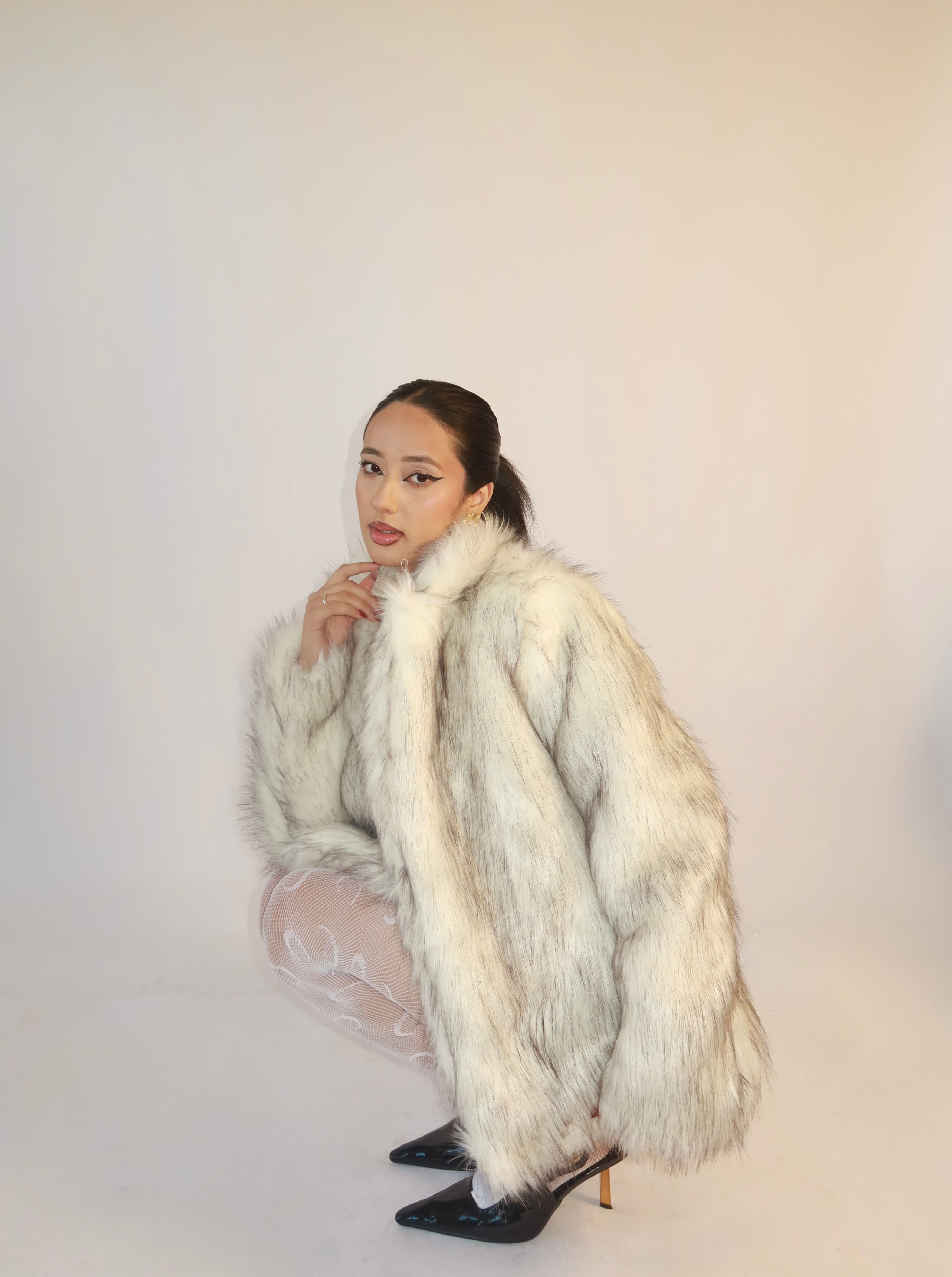 Icy Fur Coat