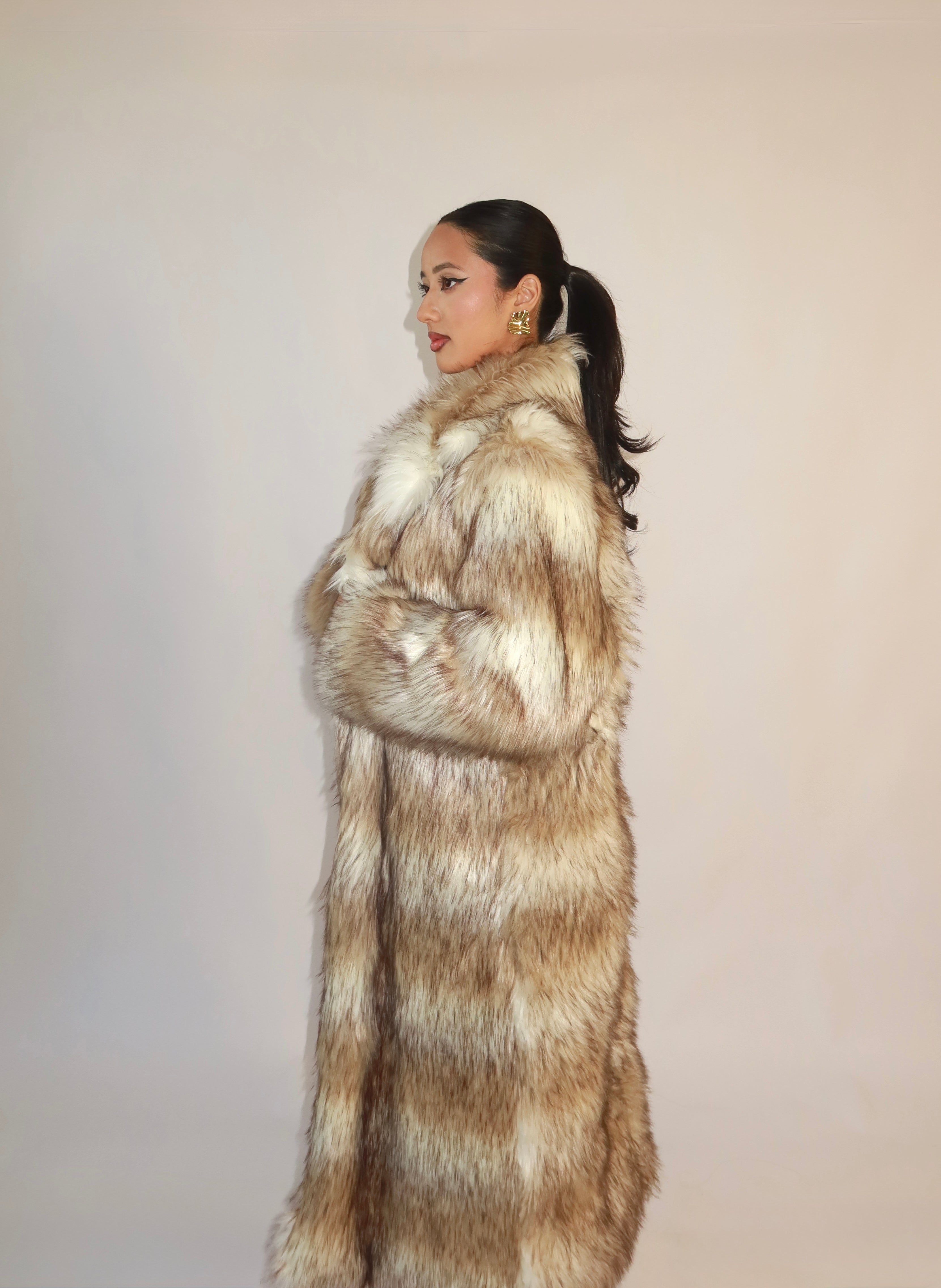 Lady Fur Coat