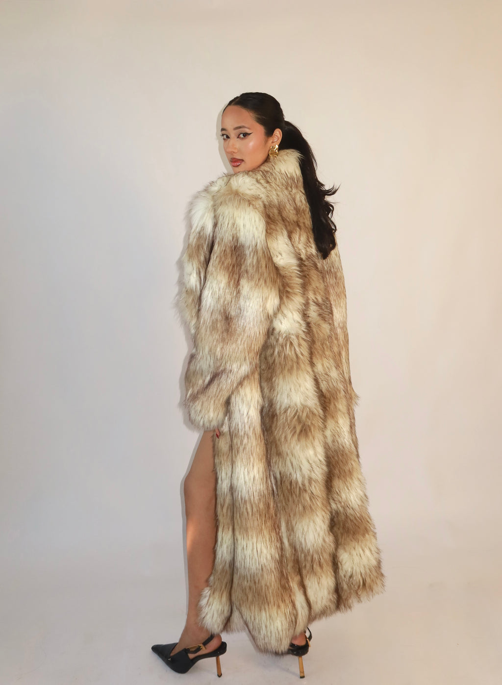 Lady Fur Coat