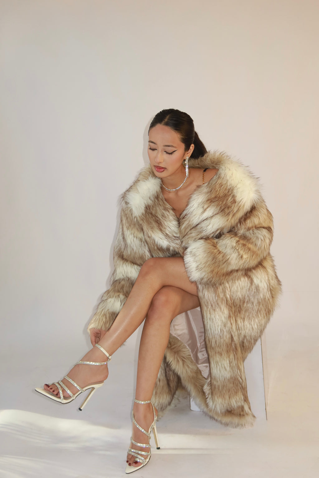 Lady Fur Coat