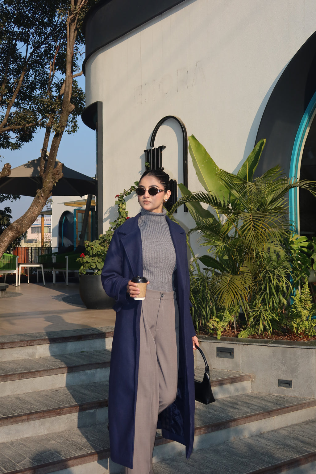 The Rowan Tailored Wool Overcoat