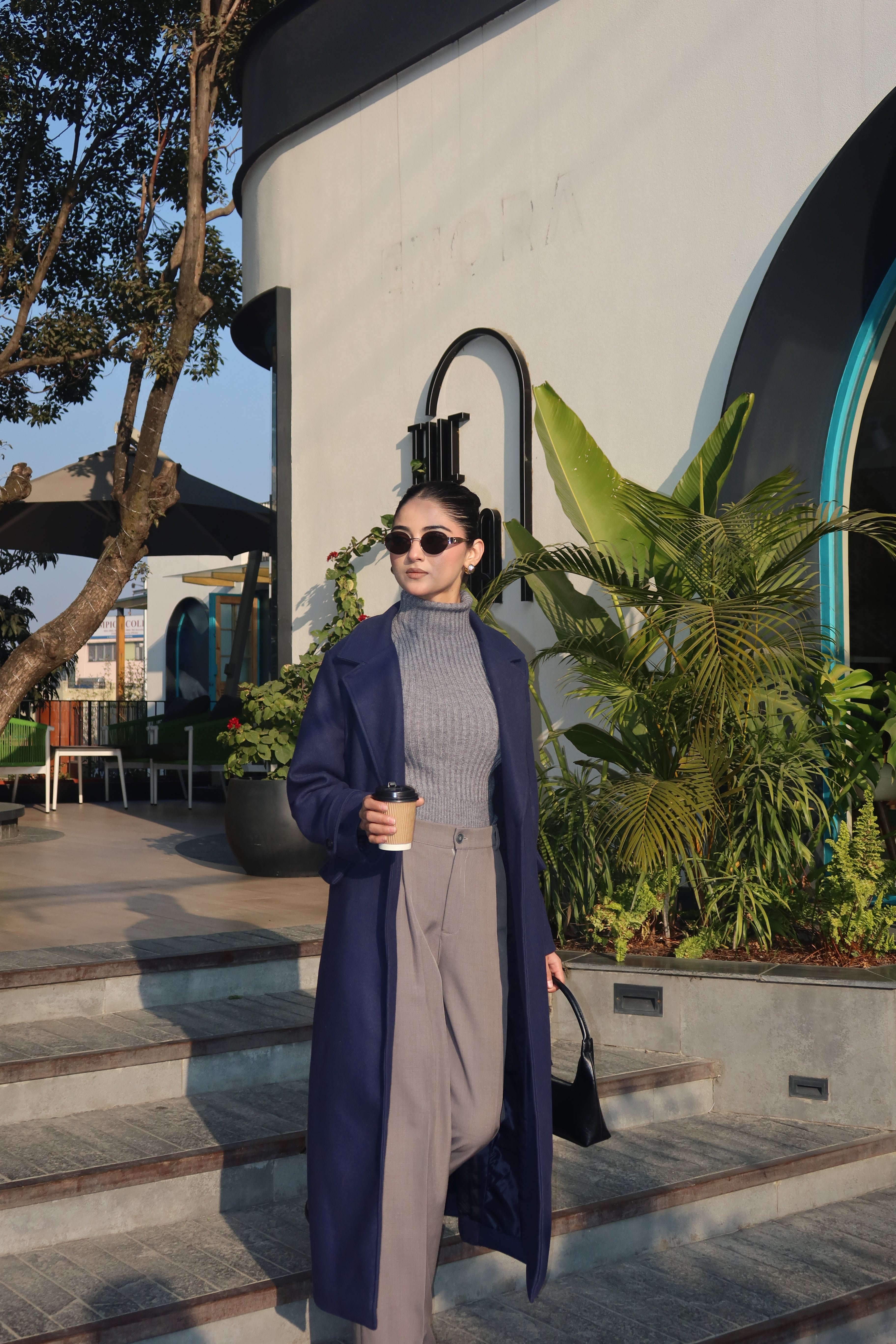 The Rowan Tailored Wool Overcoat