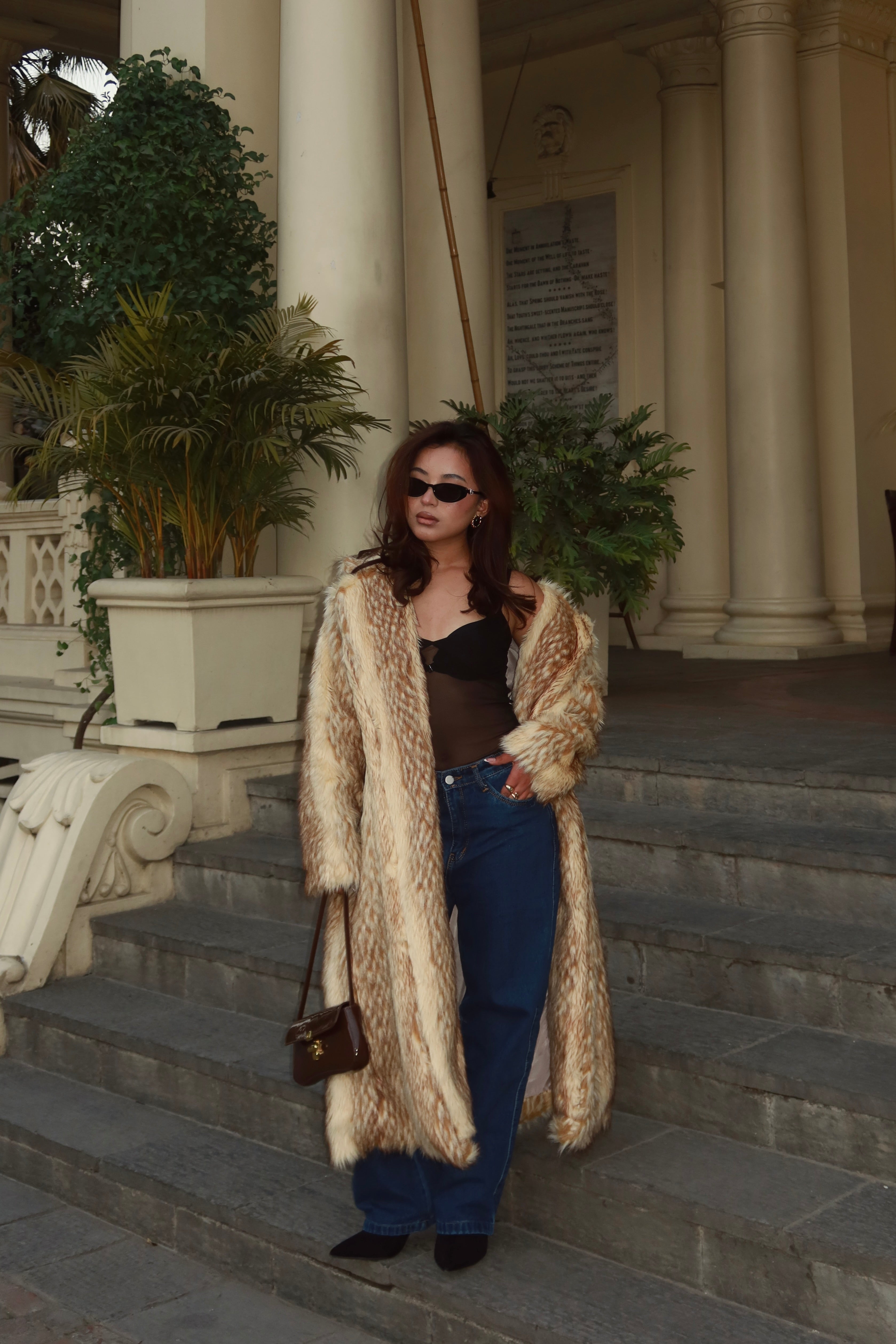Bambi Faux Fur Overcoat
