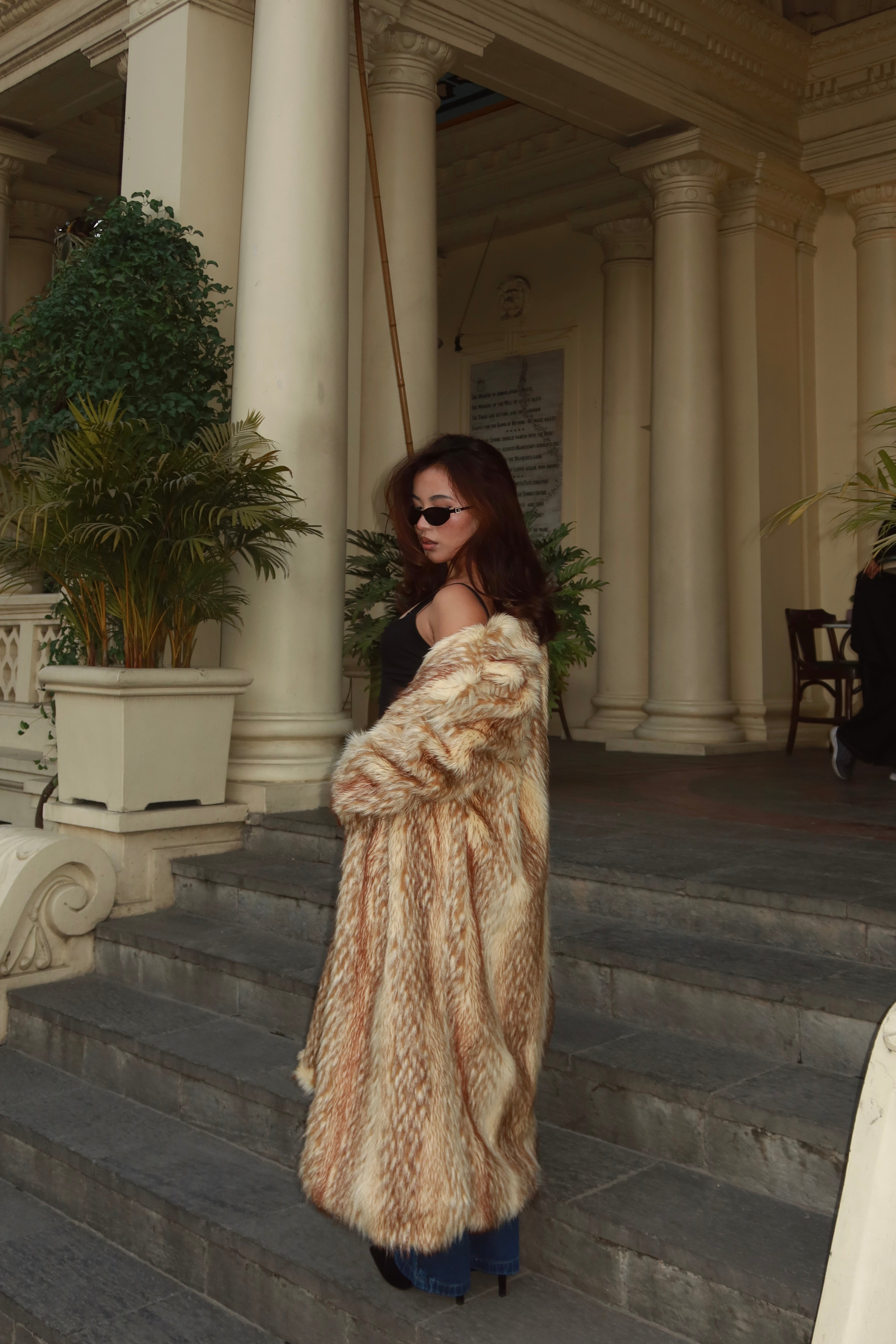 Bambi Faux Fur Overcoat