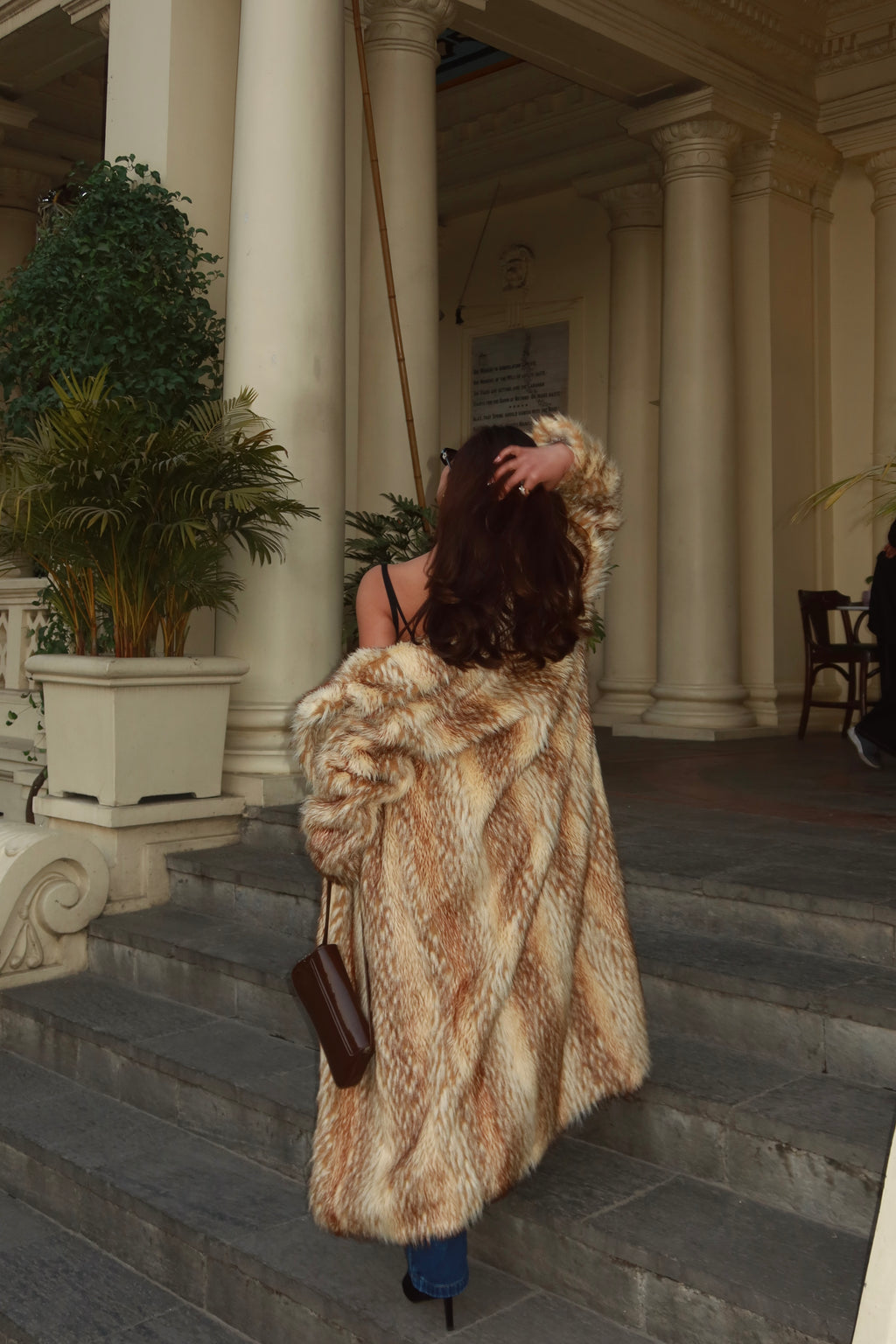 Bambi Faux Fur Overcoat