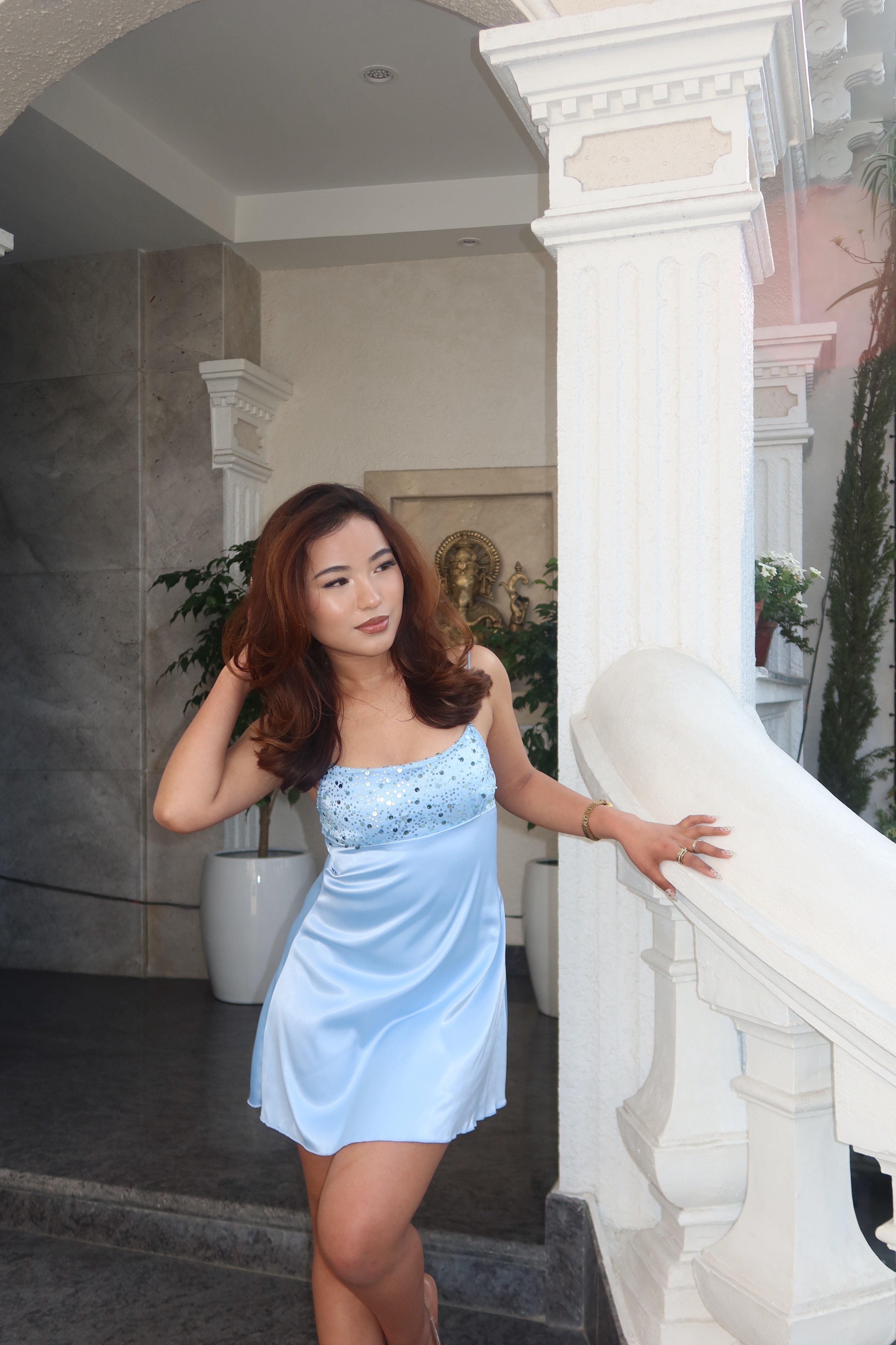 Jessi Satin Dress