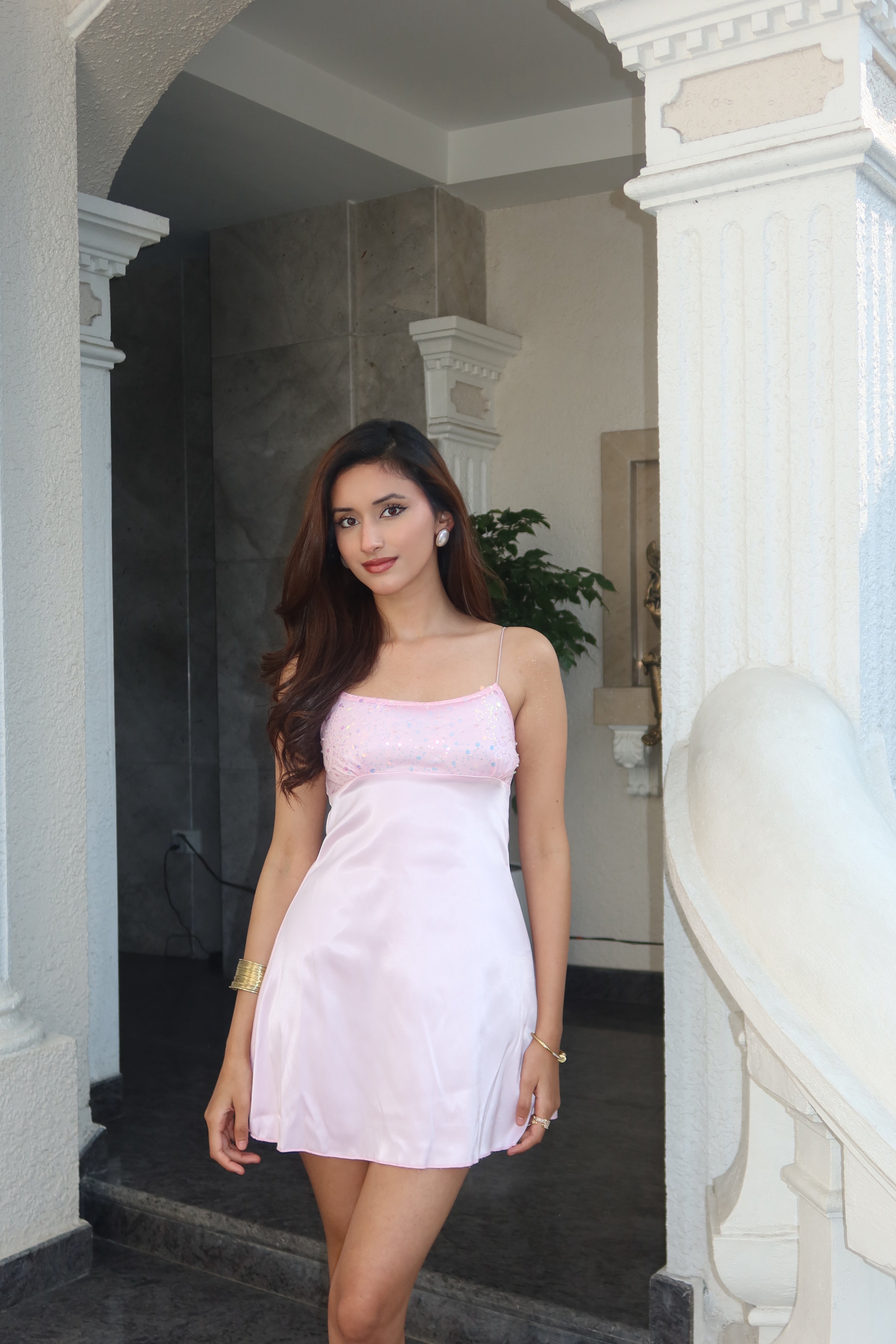 Jessi Satin Dress