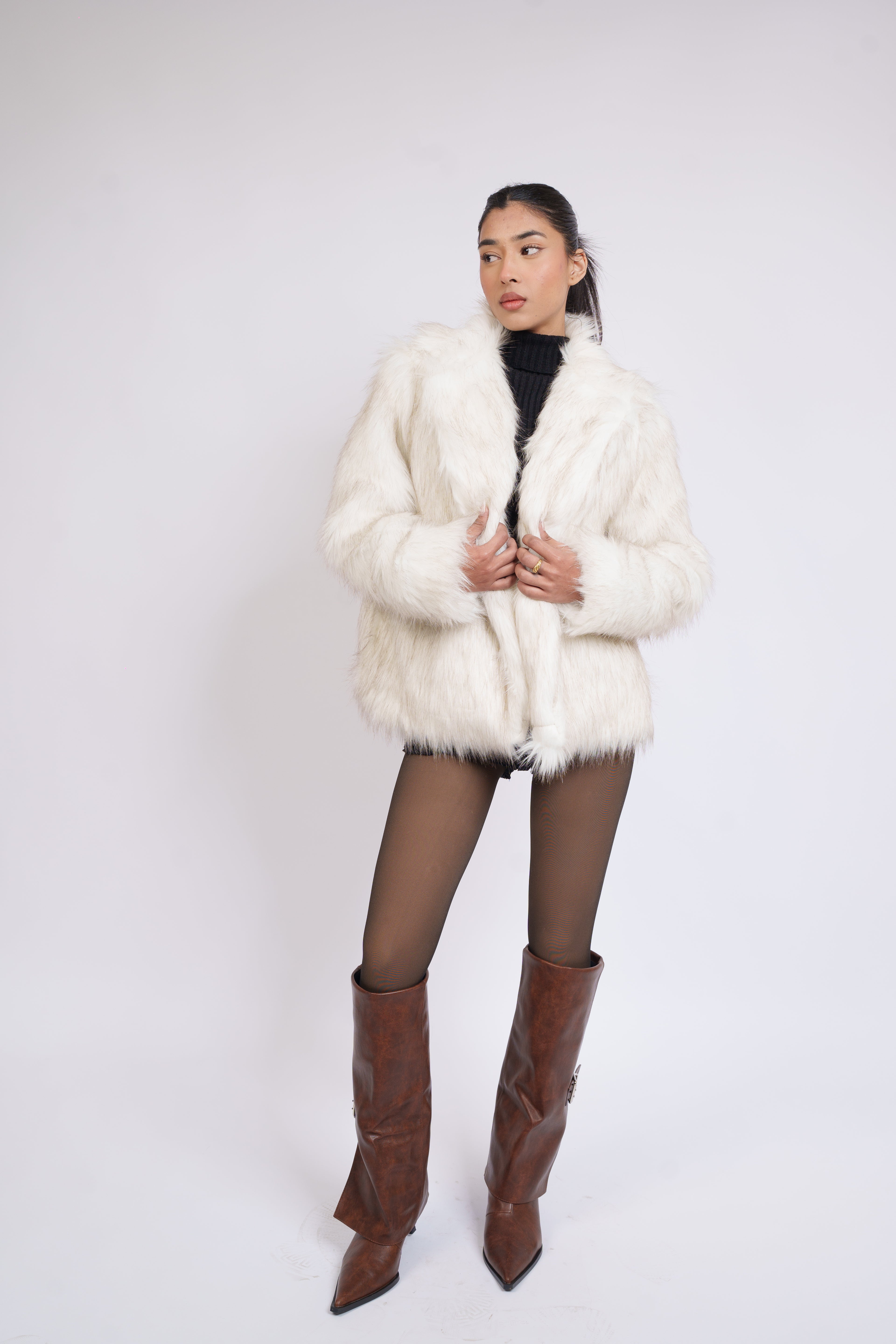 Icy Fur Coat
