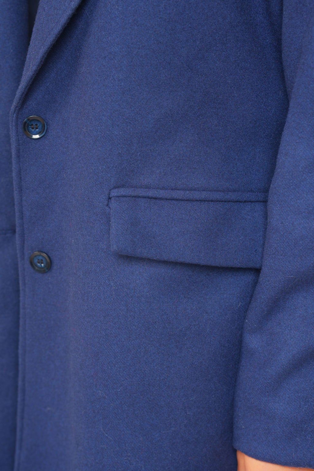 The Rowan Tailored Wool Overcoat