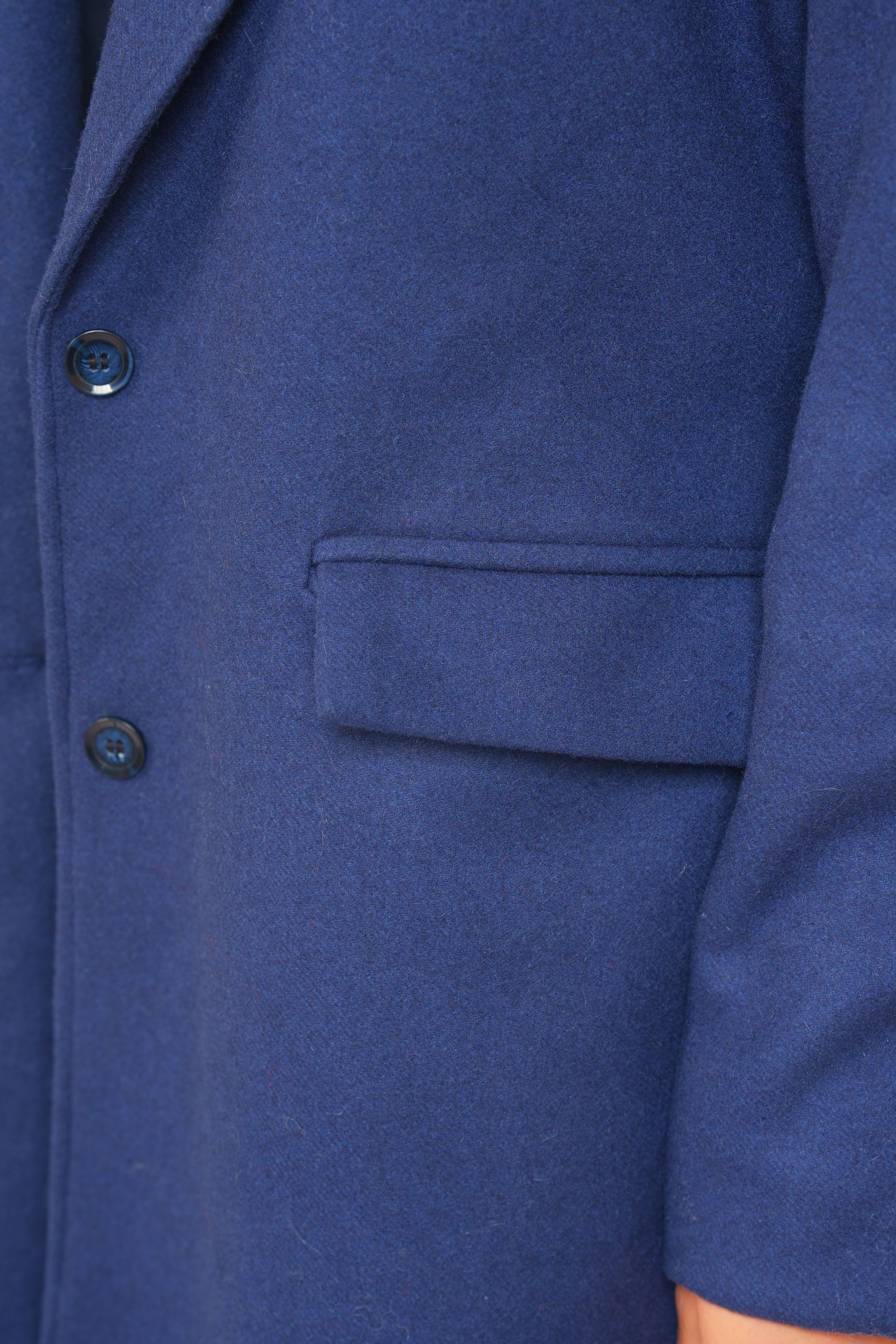 The Rowan Tailored Wool Overcoat